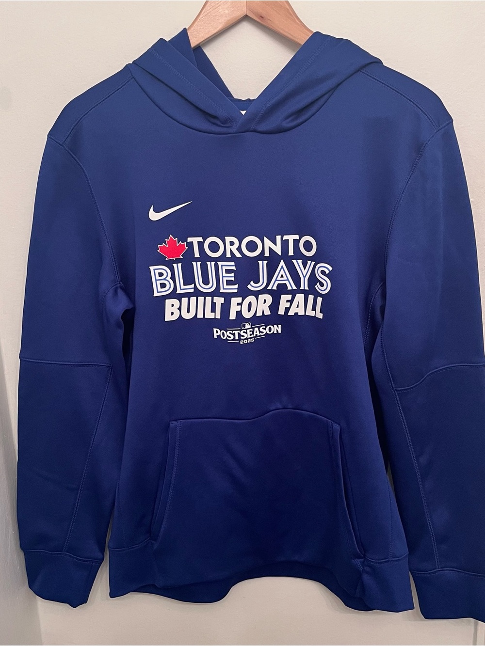 Nike Toronto Blue Jays Royal Blue Hoodie - Built for Fall Post Season 2025